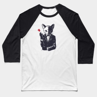 mafia cat character Baseball T-Shirt